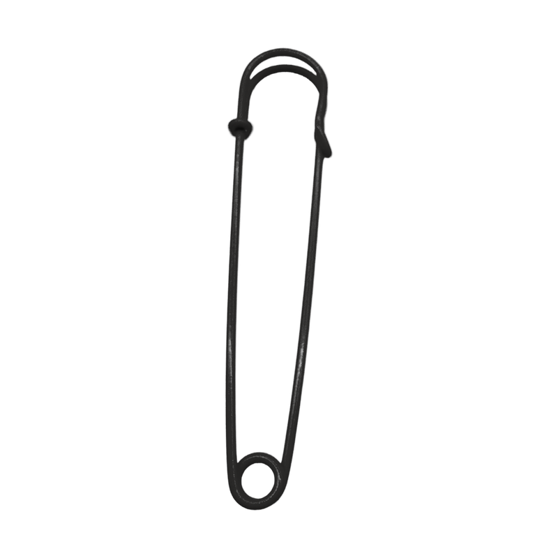 safe pin 2.95 inch — black