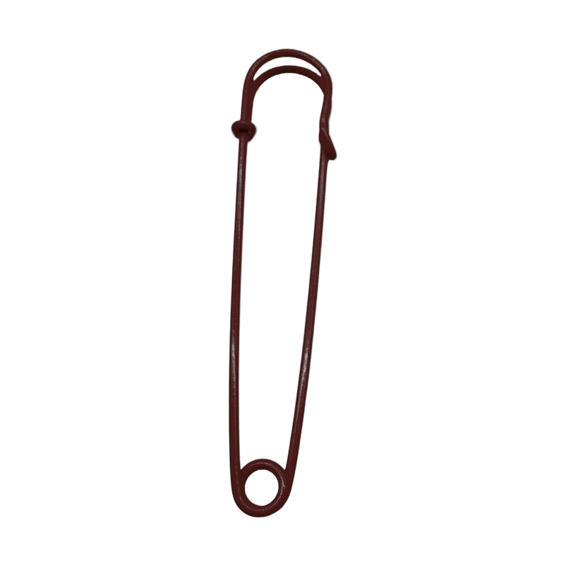safe pin 2.95 inch — coffee