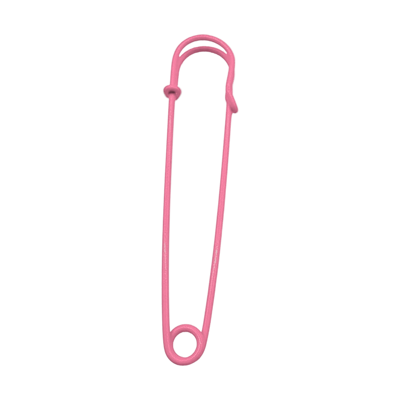 safe pin 2.95 inch — pink