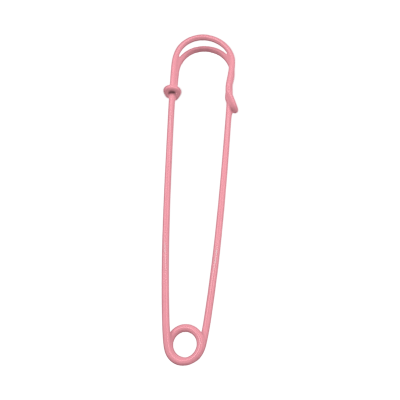 safe pin 2.95 inch — light pink