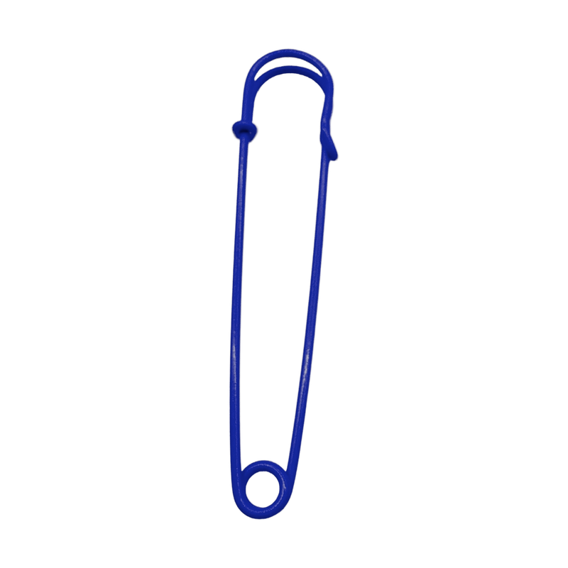 safe pin 2.95 inch — dark blue