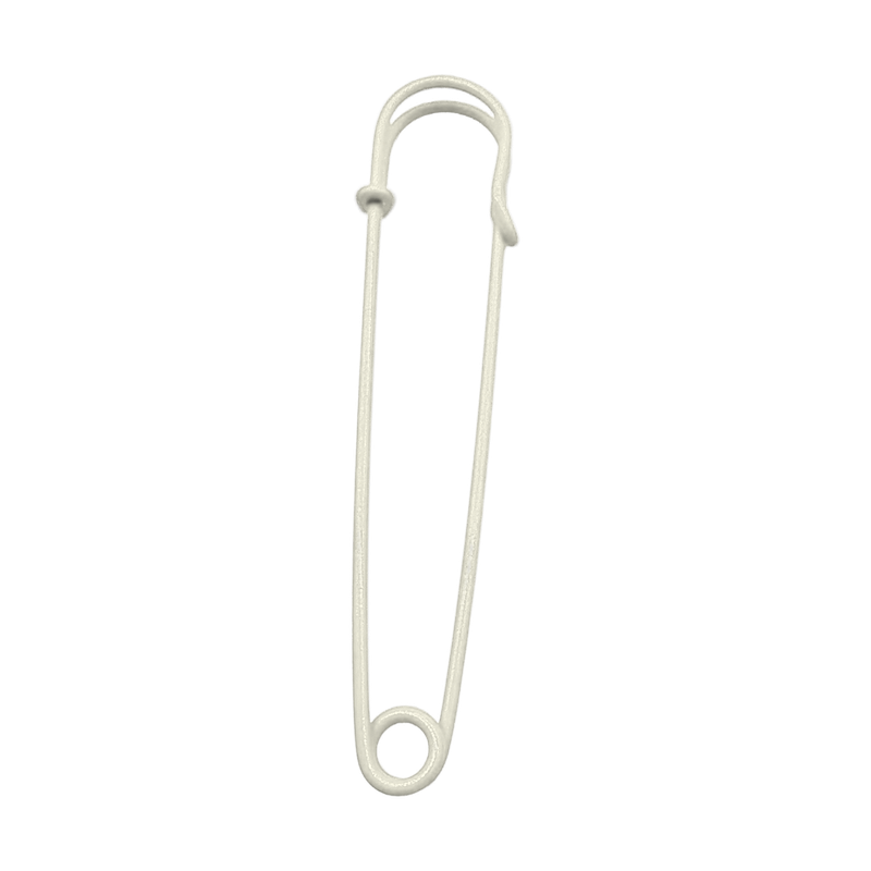 safe pin 2.95 inch — ivory