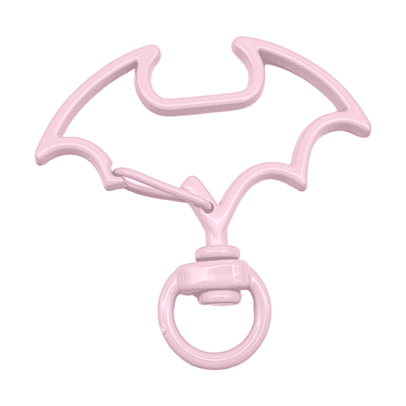 Bat-shaped Keychain Clasp